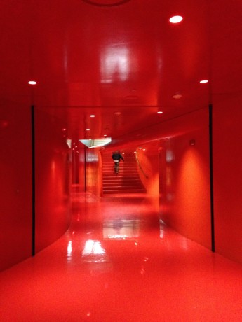 The Red Floor at Seattle Public Library (OMA, Architect)