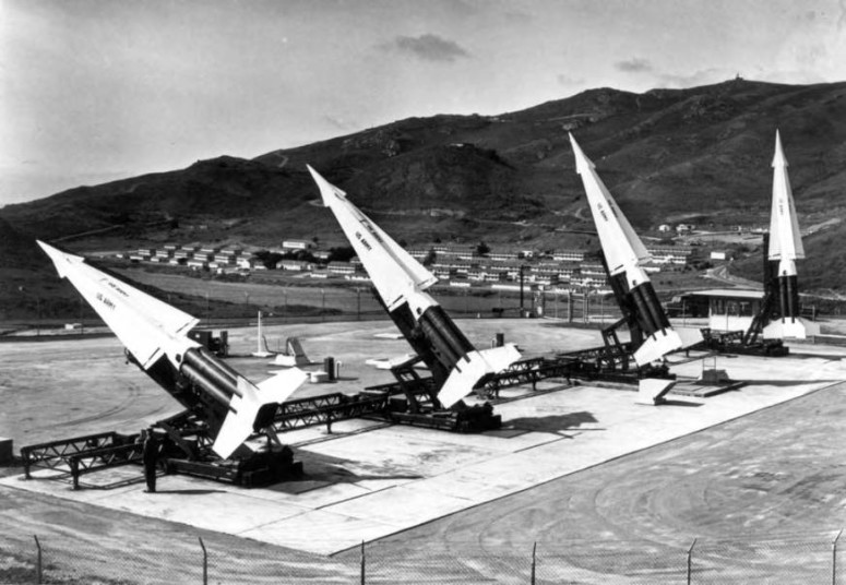 SF-88 Nike missile site with Fort Cronkhite in the background. Photo credit: National Park via Wikimedia Commons.